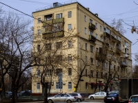 Khamovniki District, Kooperativnaya st, house 2 к.14. Apartment house