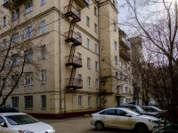 Khamovniki District, Kooperativnaya st, house 4 к.10. Apartment house