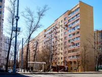 Levoberejniy district, Belomorskaya st, house 26. Apartment house