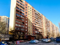 Levoberejniy district, Belomorskaya st, house 26. Apartment house