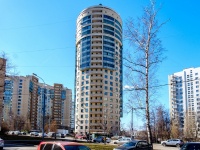 Levoberejniy district, Leningradskoe road, 房屋 130 к.3. 公寓楼