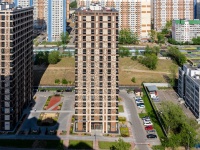 Levoberejniy district, Smolnaya st, house 44 к.1. Apartment house