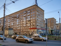 Сокол район, Ленинградский проспект, дом 77 к.1. многоквартирный дом