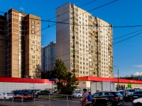 Babushkinsky district, Menzhinsky st, 房屋 25. 公寓楼