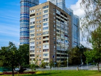 Rostokino district, Bazhov st, 房屋 1. 公寓楼