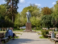Pechatniki district, monument В.И. Ленину1-ya kuryanovskaya st, monument В.И. Ленину