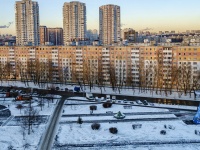 Pechatniki district, Kuhmisterova st, house 3 к.1. Apartment house