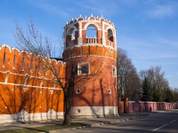 Донской район, Донской монастырь. Круглая угловая юго-западная башня, площадь Донская, дом 1 с.24
