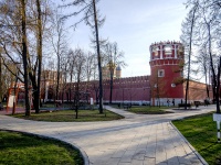 Донской район, Донской монастырь. Крепостная стена монастыря, площадь Донская, дом 1 с.1