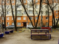 Nagatino-Sadovniki district, Kolomenskiy Ln, house 27 к.1. Apartment house