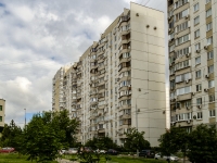 Academic district, st Kedrova, house 21. Apartment house