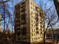 Academic district, st Krzhizhanovskogo, house 28. Apartment house