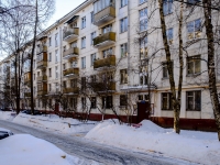 Zyuzino district, st Kerchenskaya, house 26. Apartment house
