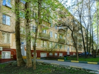 Cheremushki district, Garibaldi st, house 17 к.4. Apartment house