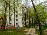 Cheremushki district, Garibaldi st, house 25 к.2. Apartment house