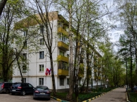 Cheremushki district, st Garibaldi, house 27 к.2. Apartment house