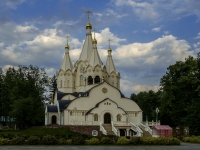 South Butovo district, temple Святых новомучеников и исповедников Российских в Бутово,  , house 2