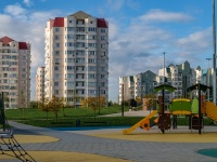 Mitino district, Roslovka st, 房屋 4. 公寓楼
