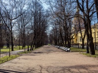 Admiralteisky district,  . public garden