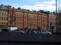 Admiralteisky district, Moskovsky avenue, house 18. Apartment house