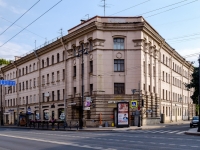 Admiralteisky district, avenue Moskovsky, house 48. Apartment house