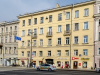 Admiralteisky district, avenue Moskovsky, house 38. Apartment house