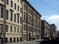 Admiralteisky district, Dekabristov st, house 7. Apartment house