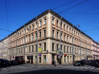Admiralteisky district, Dekabristov st, 房屋 7. 公寓楼