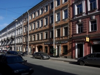 Admiralteisky district, Dekabristov st, house 8. Apartment house