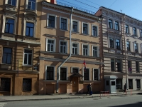 Admiralteisky district, Dekabristov st, house 22-24. Apartment house