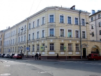 Admiralteisky district, Dekabristov st, house 28. Apartment house