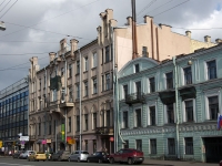 Admiralteisky district, st Dekabristov, house 46. Apartment house
