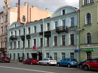 Admiralteisky district, Dekabristov st, house 48. Apartment house
