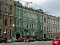 Admiralteisky district, Dekabristov st, house 51. Apartment house