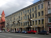 Admiralteisky district, st Dekabristov, house 56. Apartment house