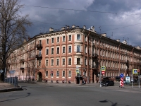 Admiralteisky district, st Dekabristov, house 57. Apartment house