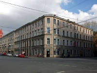 Admiralteisky district, st Dekabristov, house 58. Apartment house