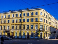 Admiralteisky district, Kazanskaya st, 房屋 52/24. 公寓楼