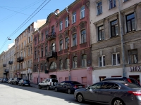 Admiralteisky district, st Grazhdanskaya, house 10. Apartment house