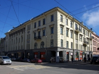 Admiralteisky district, st Grazhdanskaya, house 16. Apartment house
