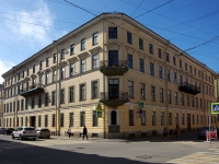 Admiralteisky district, st Grazhdanskaya, house 19. Apartment house