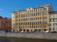 Admiralteisky district, Rimsky-Korsakov avenue, 房屋 83-85. 公寓楼