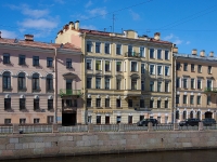 Admiralteisky district, Rimsky-Korsakov avenue, 房屋 99. 公寓楼
