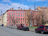 Admiralteisky district, Rimsky-Korsakov avenue, 房屋 117. 公寓楼