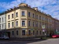Admiralteisky district, st Sadovaya, house 100. Apartment house