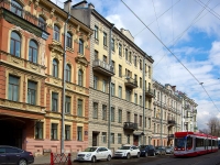 Admiralteisky district, Sadovaya st, house 117. Apartment house