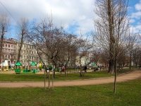 Admiralteisky district, Sadovaya st, children's playground 