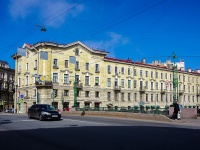 Адмиралтейский район, улица Набережная канала Грибоедова, дом 77. многоквартирный дом