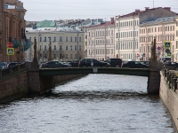 Адмиралтейский район, улица Набережная канала Грибоедова. мост "Подьяческий"