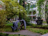 Admiralteisky district,  . sculpture composition